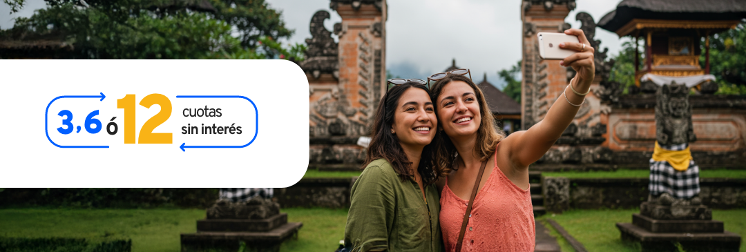 Travel Sale. Tu proximo viaje en 3, 6 o 12 Cuotas sin interés