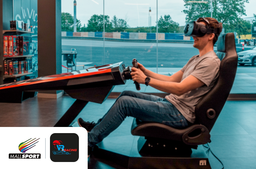 Carreras virtuales para grandes y chicos. Conviértete en un piloto de carreras. — Banco BCI